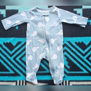 Carter's Baby One Piece 2 Way Zip N Play Footed Pajamas 3 Months